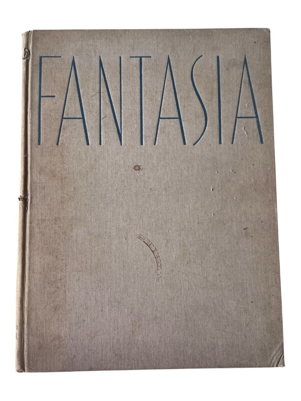 1940 Walt Disney "Fantasia" Vintage HC Book Original Cloth Edition Art Deco
